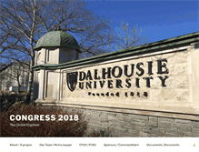 Tablet Screenshot of congress.cfes.ca